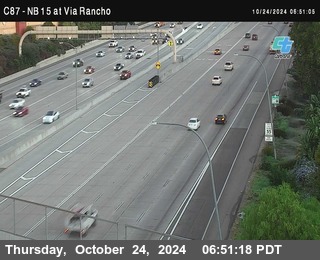 NB 15 & Via Rancho Pkwy