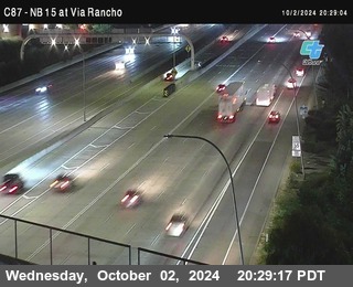 NB 15 & Via Rancho Pkwy