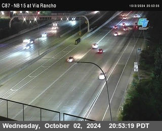 NB 15 & Via Rancho Pkwy