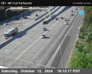 NB 15 & Via Rancho Pkwy