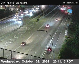 NB 15 & Via Rancho Pkwy