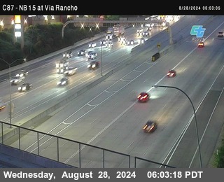 NB 15 & Via Rancho Pkwy