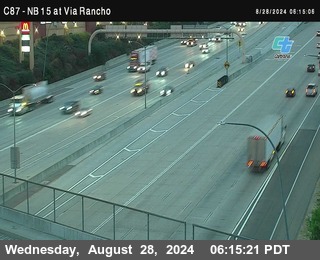 NB 15 & Via Rancho Pkwy