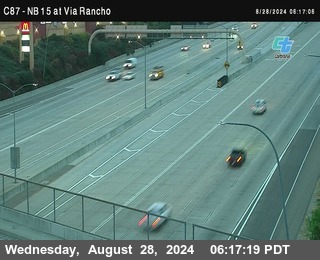 NB 15 & Via Rancho Pkwy