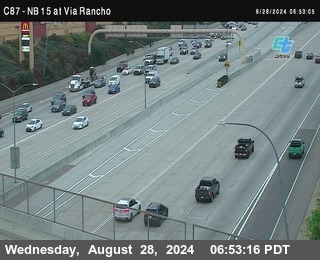 NB 15 & Via Rancho Pkwy