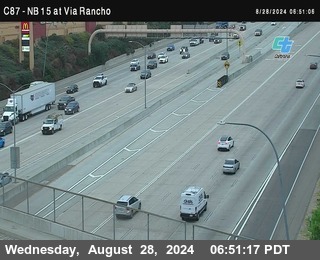 NB 15 & Via Rancho Pkwy