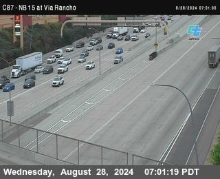 NB 15 & Via Rancho Pkwy