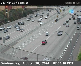 NB 15 & Via Rancho Pkwy