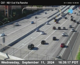 NB 15 & Via Rancho Pkwy