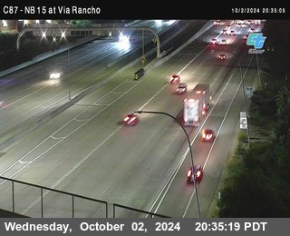 NB 15 & Via Rancho Pkwy