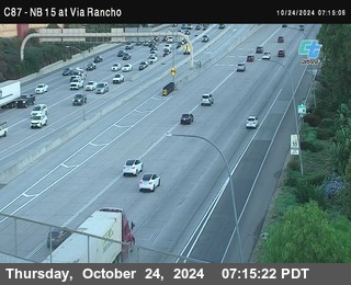 NB 15 & Via Rancho Pkwy