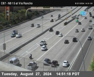 NB 15 & Via Rancho Pkwy