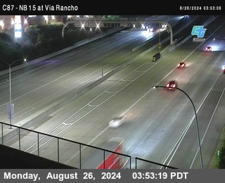 NB 15 & Via Rancho Pkwy