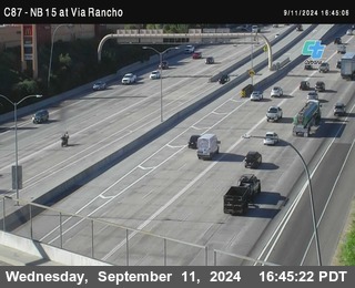 NB 15 & Via Rancho Pkwy