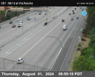 NB 15 & Via Rancho Pkwy