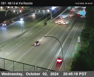 NB 15 & Via Rancho Pkwy