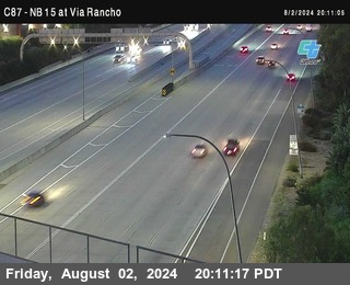 NB 15 & Via Rancho Pkwy