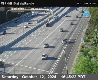 NB 15 & Via Rancho Pkwy