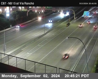 NB 15 & Via Rancho Pkwy