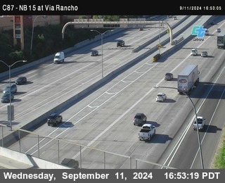 NB 15 & Via Rancho Pkwy