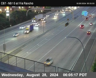 NB 15 & Via Rancho Pkwy