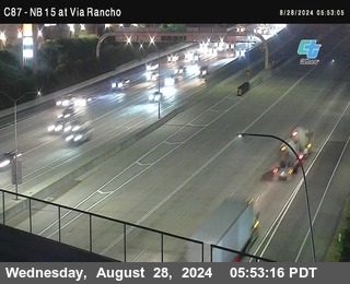 NB 15 & Via Rancho Pkwy