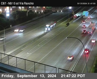 NB 15 & Via Rancho Pkwy