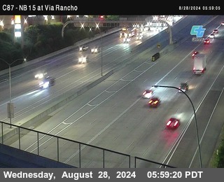 NB 15 & Via Rancho Pkwy