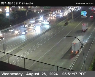 NB 15 & Via Rancho Pkwy