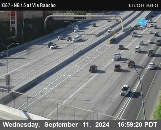 NB 15 & Via Rancho Pkwy