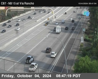 NB 15 & Via Rancho Pkwy