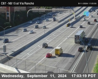 NB 15 & Via Rancho Pkwy