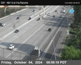 NB 15 & Via Rancho Pkwy