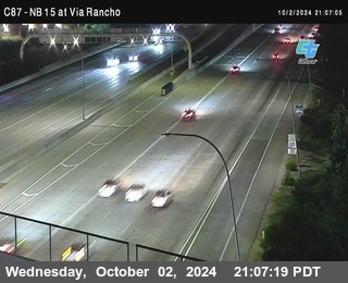 NB 15 & Via Rancho Pkwy