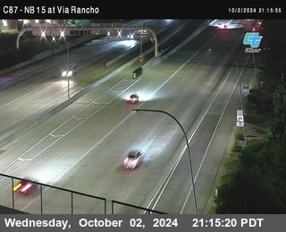 NB 15 & Via Rancho Pkwy