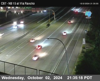 NB 15 & Via Rancho Pkwy