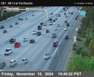 NB 15 & Via Rancho Pkwy