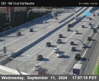 NB 15 & Via Rancho Pkwy