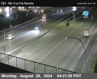 NB 15 & Via Rancho Pkwy