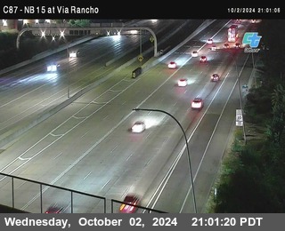 NB 15 & Via Rancho Pkwy