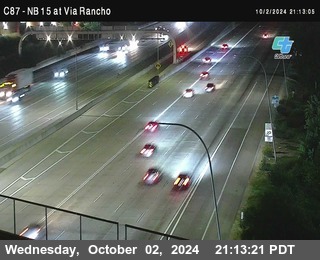 NB 15 & Via Rancho Pkwy