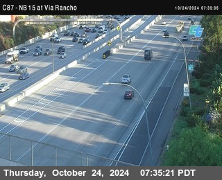 NB 15 & Via Rancho Pkwy