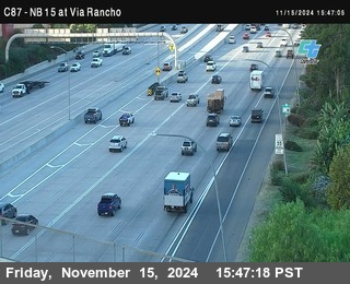 NB 15 & Via Rancho Pkwy