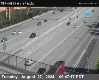 NB 15 & Via Rancho Pkwy