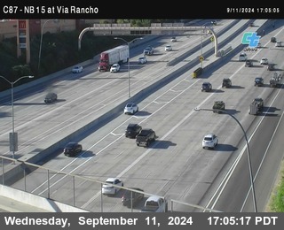 NB 15 & Via Rancho Pkwy