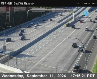 NB 15 & Via Rancho Pkwy