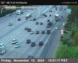 NB 15 & Via Rancho Pkwy