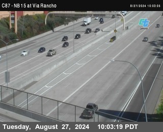 NB 15 & Via Rancho Pkwy