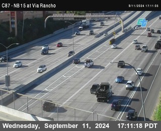 NB 15 & Via Rancho Pkwy