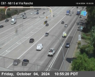 NB 15 & Via Rancho Pkwy